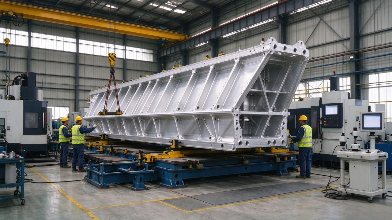 Moving-Column Gantry Machining Center for Large Plate Work
