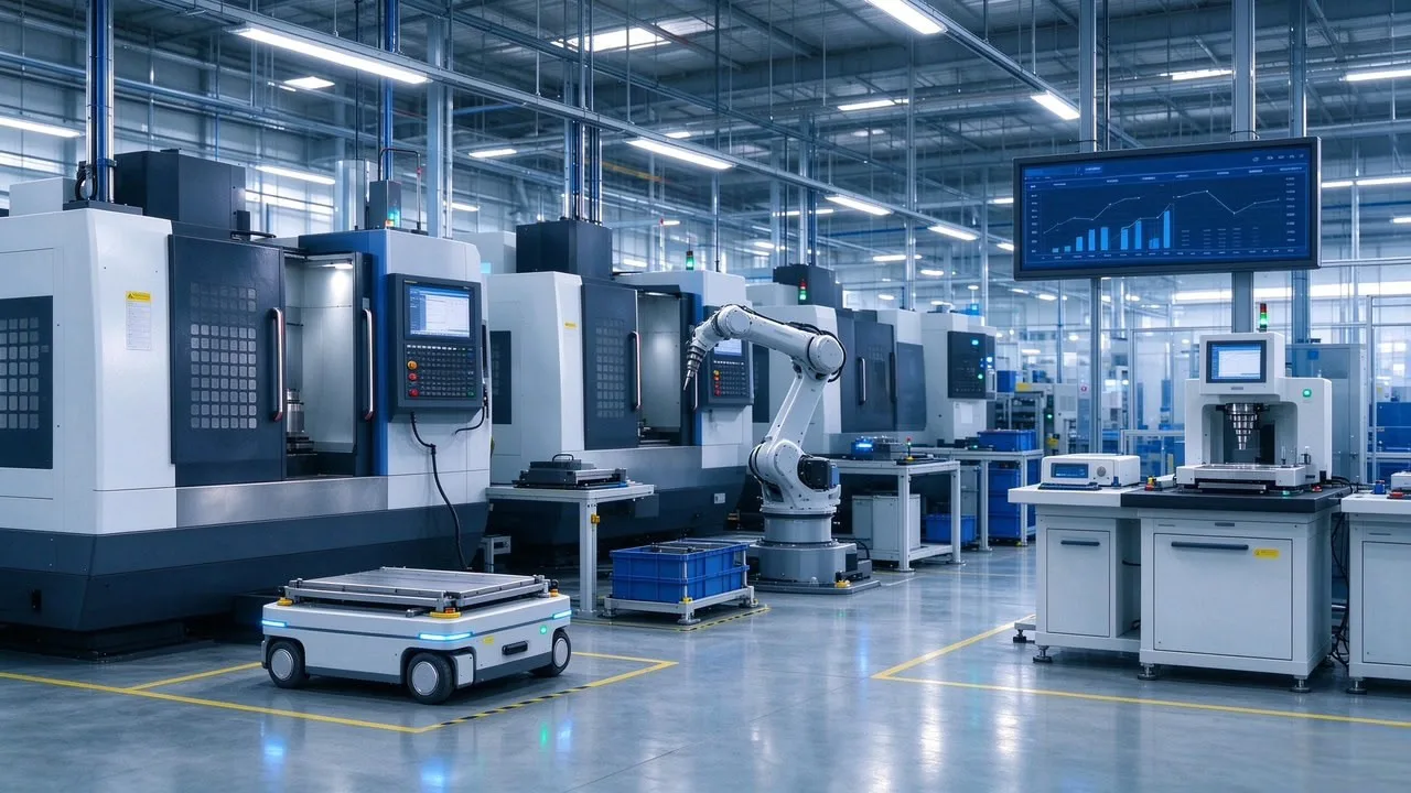 VMC-855T Vertical Machining Center: Speed Meets Stability