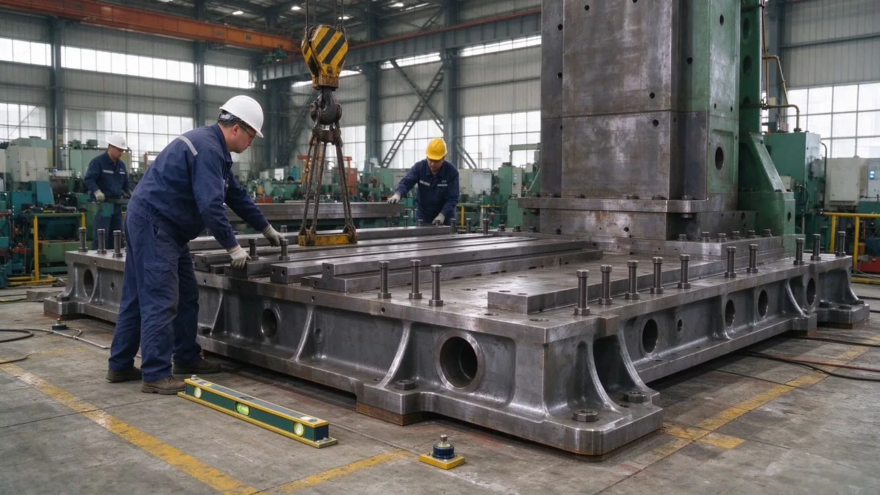 Gantry Universal Angle Head BT50: Machining at Any Angle