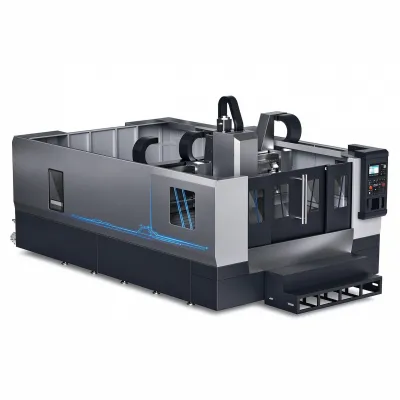 Moving-Column Gantry Machining Center for Large Plates